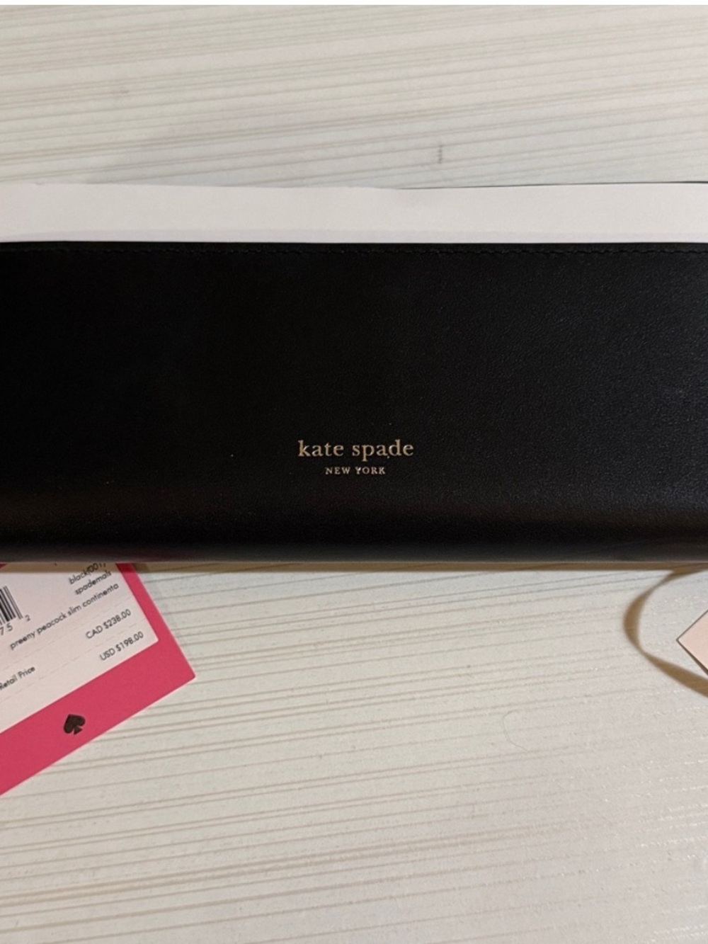 Kate Spade ♠️ NWT! RARE! Spademals Preeny Peacock Continental Long Wallet - Picture 2 of 8